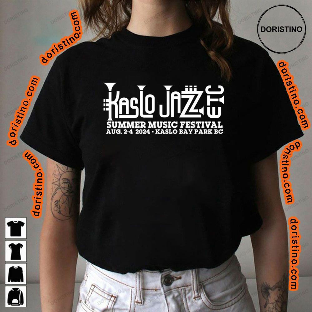 Kaslo Jazz Festival 2024 Logo Tshirt