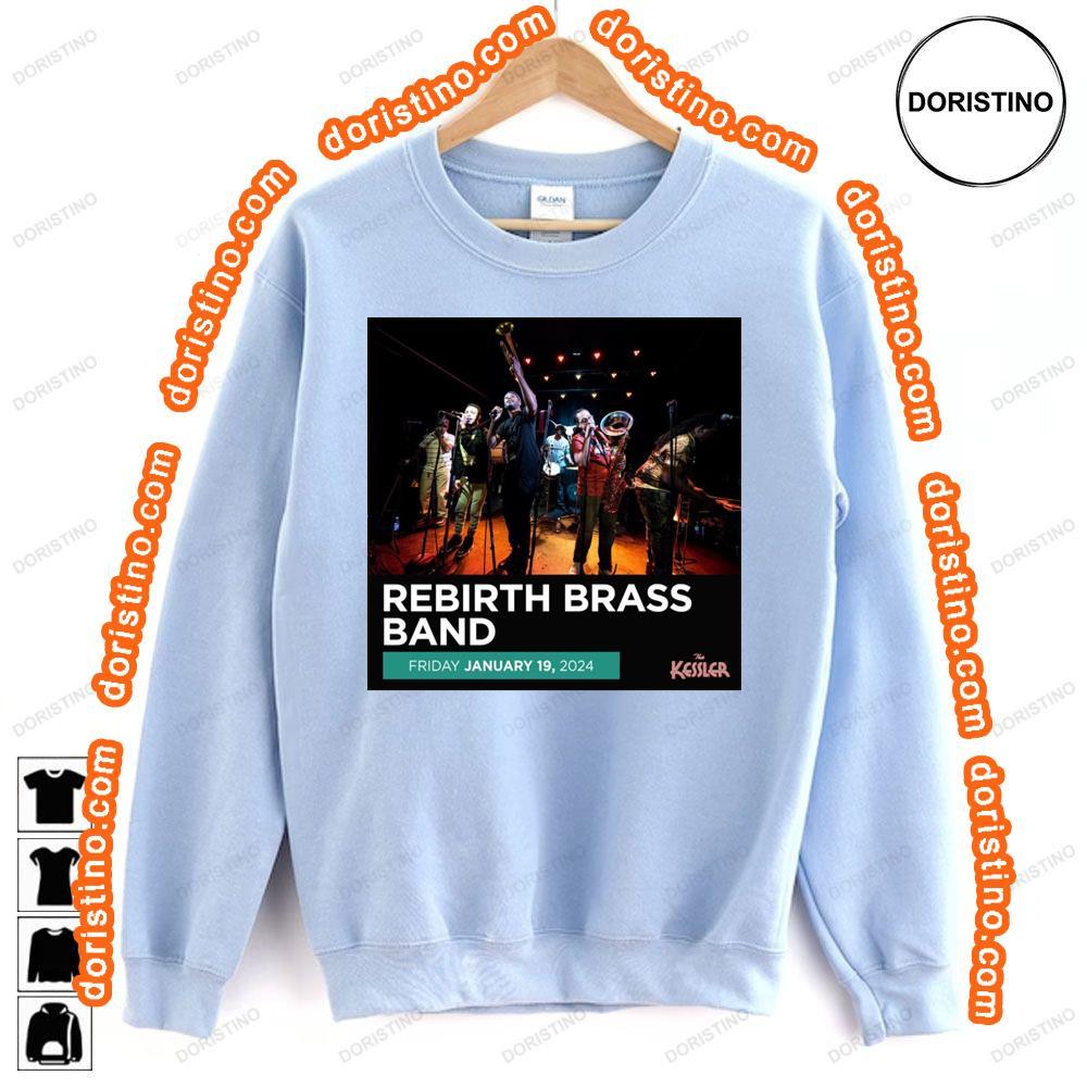 Rebirth Brass Band Tour 2024 Hoodie Tshirt Sweatshirt