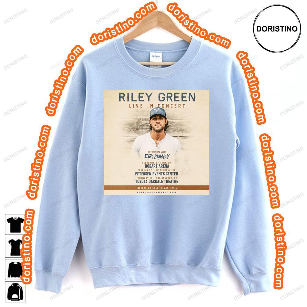 Riley Green Live In Concert Tshirt Sweatshirt Hoodie