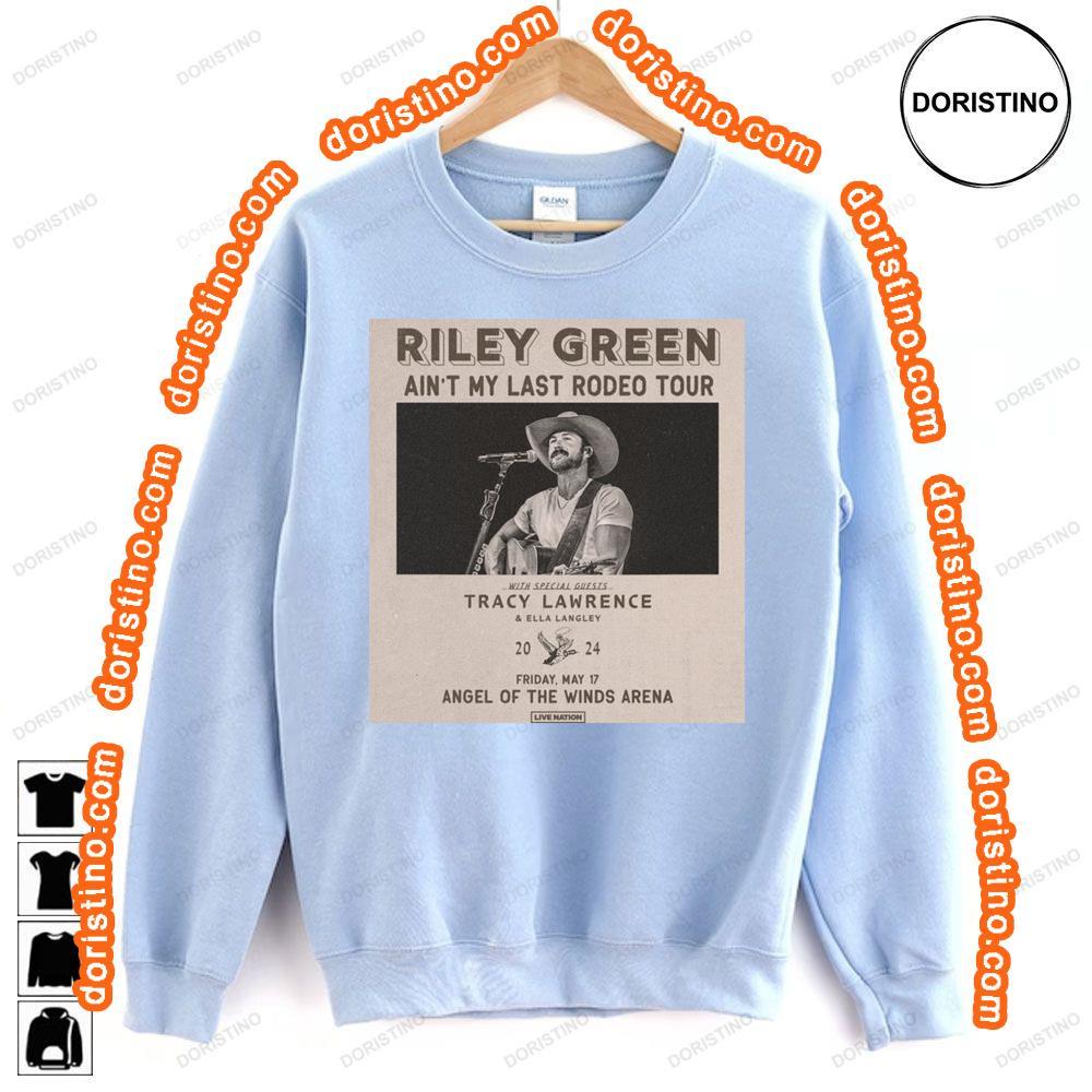 Riley Green Tracy Lawrence 2024 Tshirt Sweatshirt Hoodie