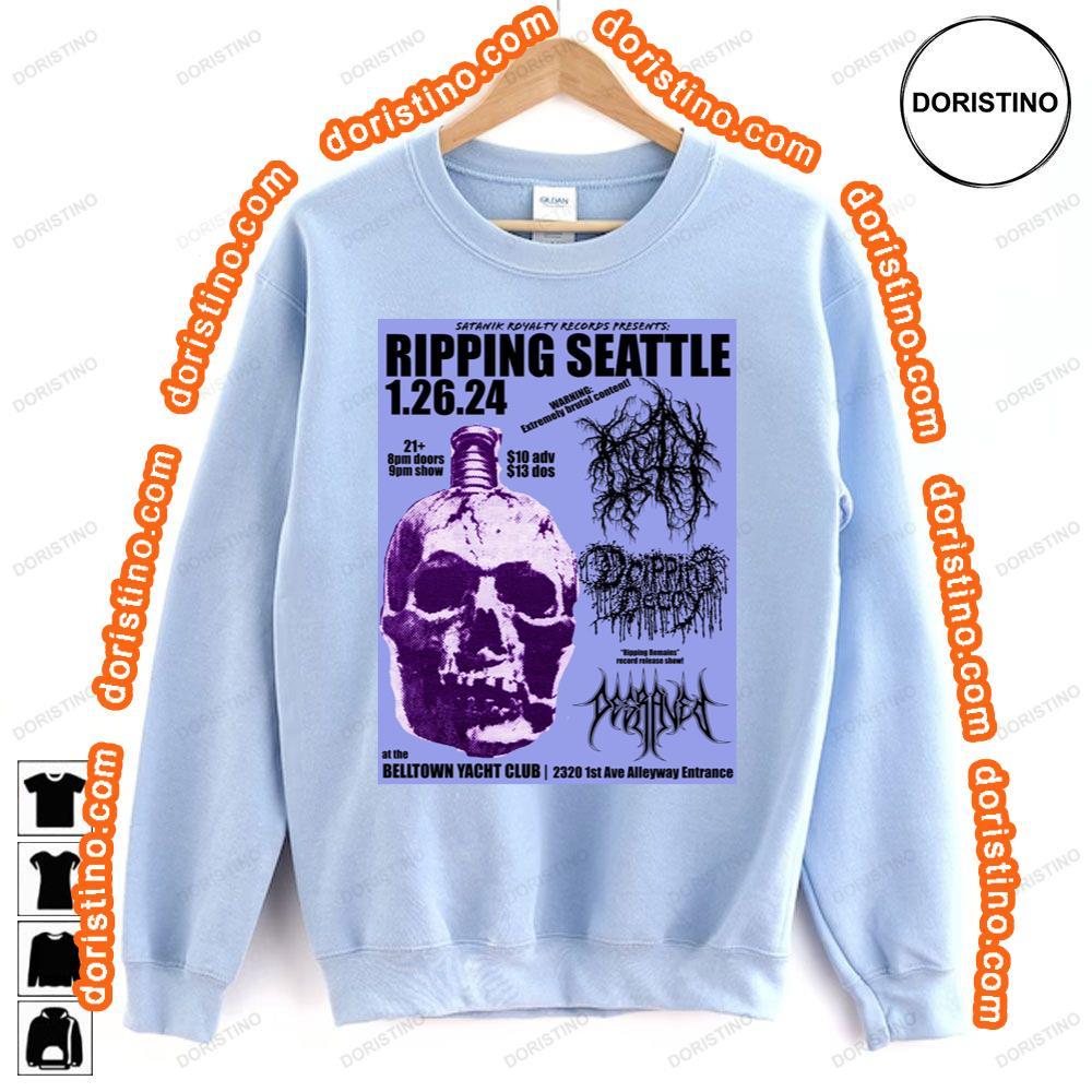Ripping Seattle 2024 Dripping Decay Hoodie Tshirt Sweatshirt