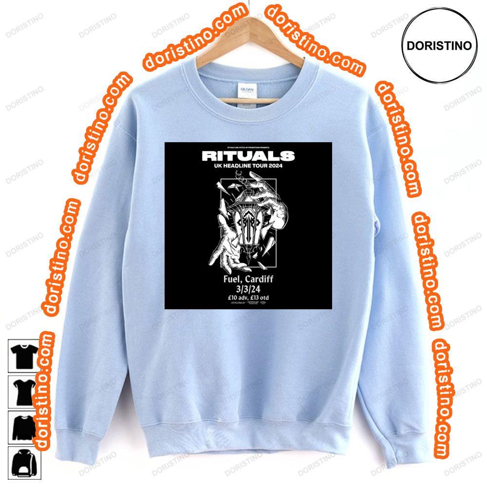 Rituals Uk Tour 2024 Fuel Hoodie Tshirt Sweatshirt