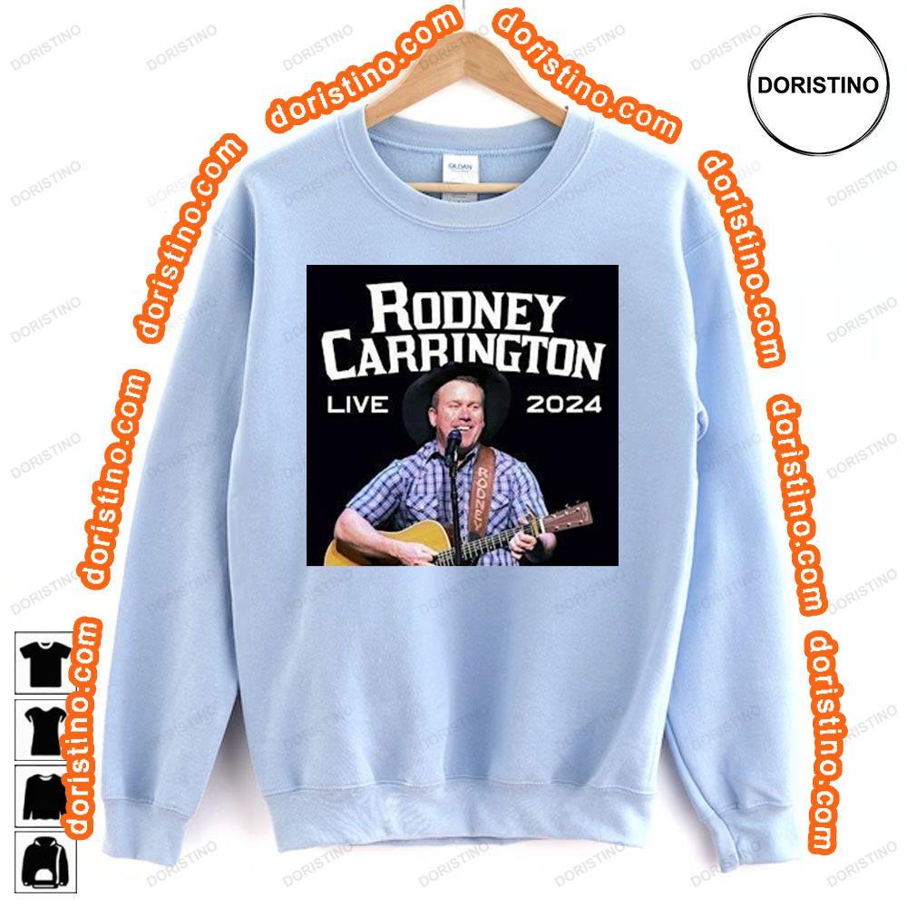 Rodney Carrington 2024 Tour Sweatshirt Long Sleeve Hoodie