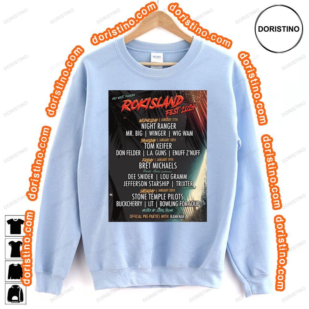 Rokisland Fest 2024 Kamenar Dates Hoodie Tshirt Sweatshirt