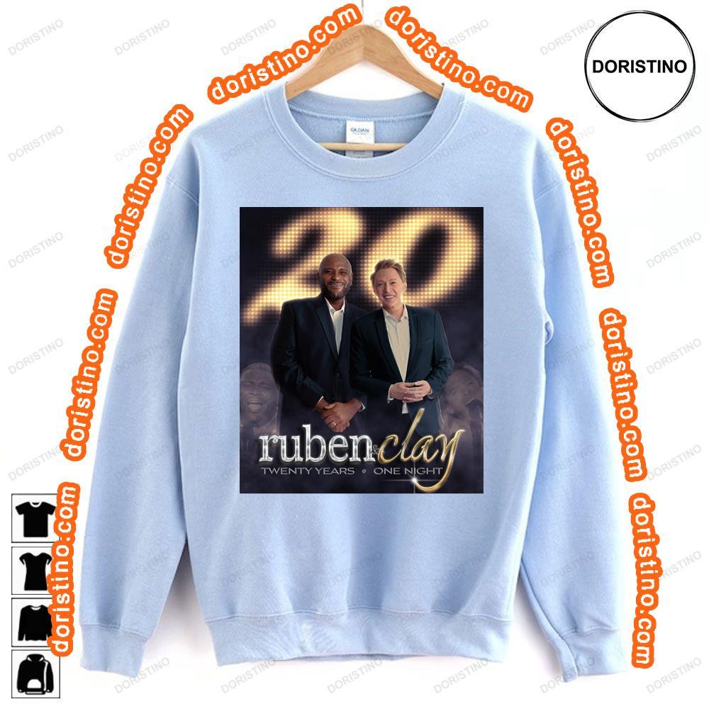 Ruben Studdard With Clay Aiken Tour 2024 Tshirt Sweatshirt Hoodie