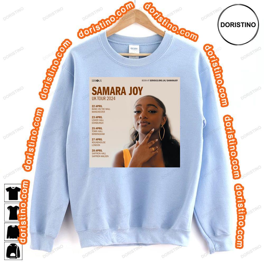 Samara Joy 2024 Tour Sweatshirt Long Sleeve Hoodie