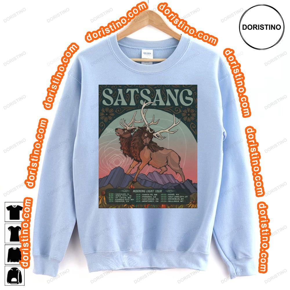 Satsang 2024 Tour Dates Sweatshirt Long Sleeve Hoodie