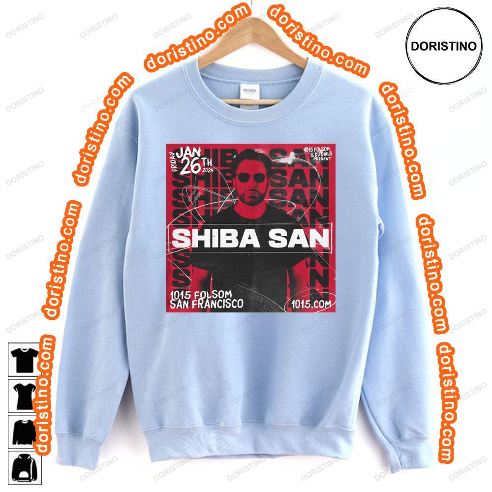 Shiba San 2024 Tour Sweatshirt Long Sleeve Hoodie