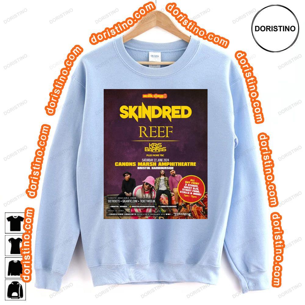 Skindred Reef 2024 Tshirt Sweatshirt Hoodie