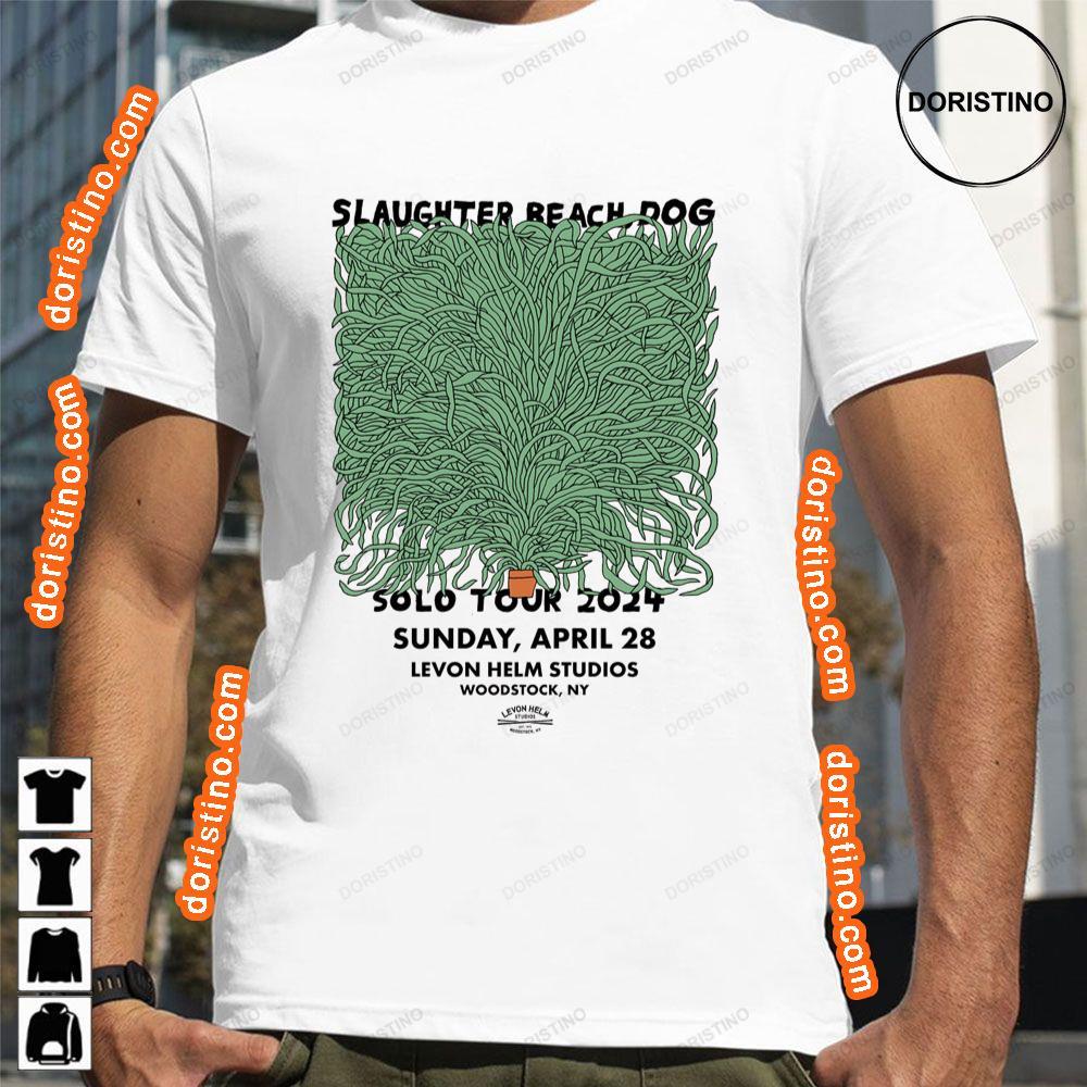 Slaughter Beach Dog Solo Tour April 2024 Sweatshirt Long Sleeve Hoodie