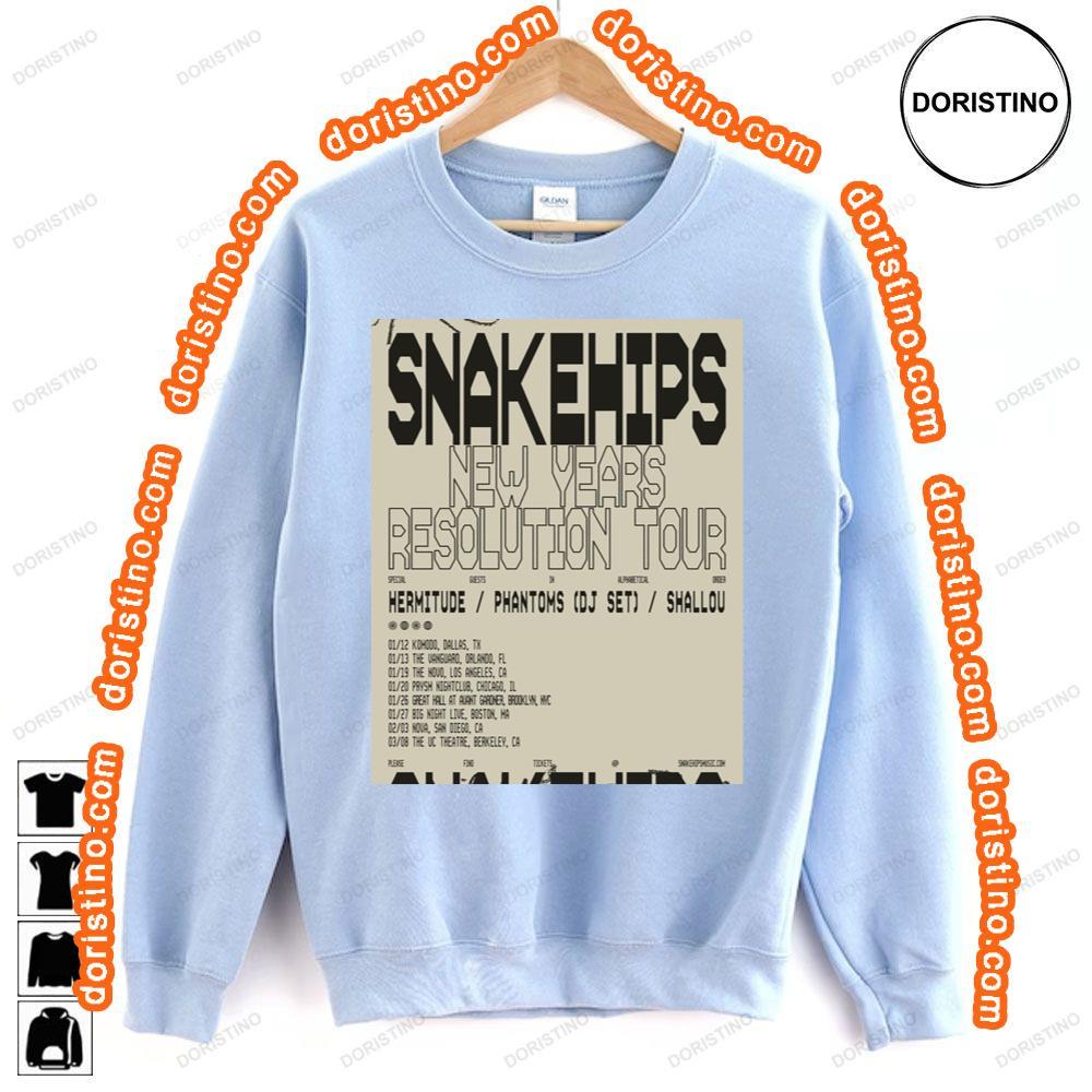 Snakehips Shallou Tour 2024 Tshirt Sweatshirt Hoodie