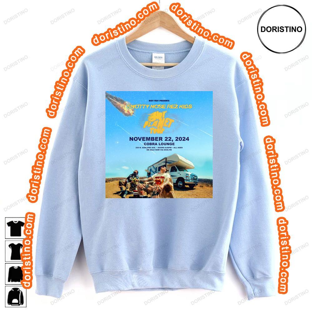 Snotty Nose Rez Kids 2024 Tour Sweatshirt Long Sleeve Hoodie