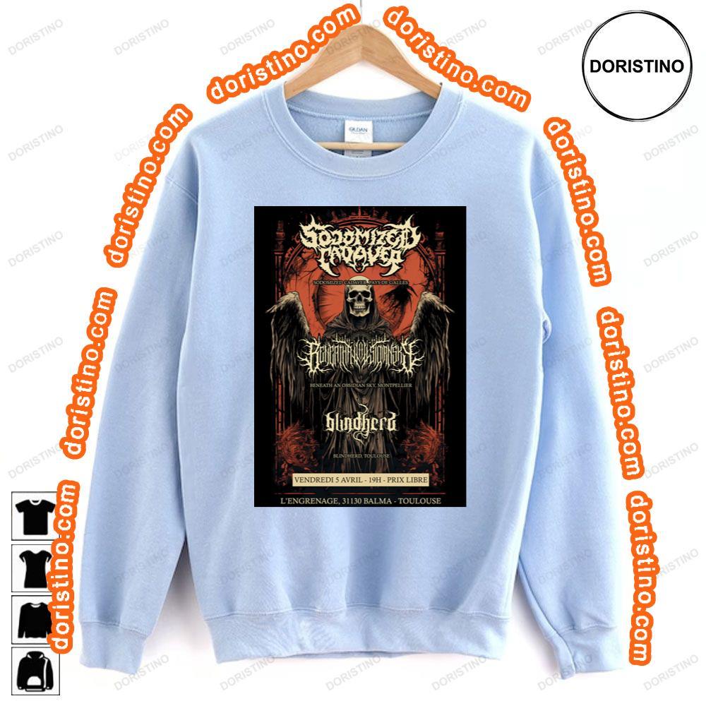 Sodomized Cadaver Blindhers Hoodie Tshirt Sweatshirt