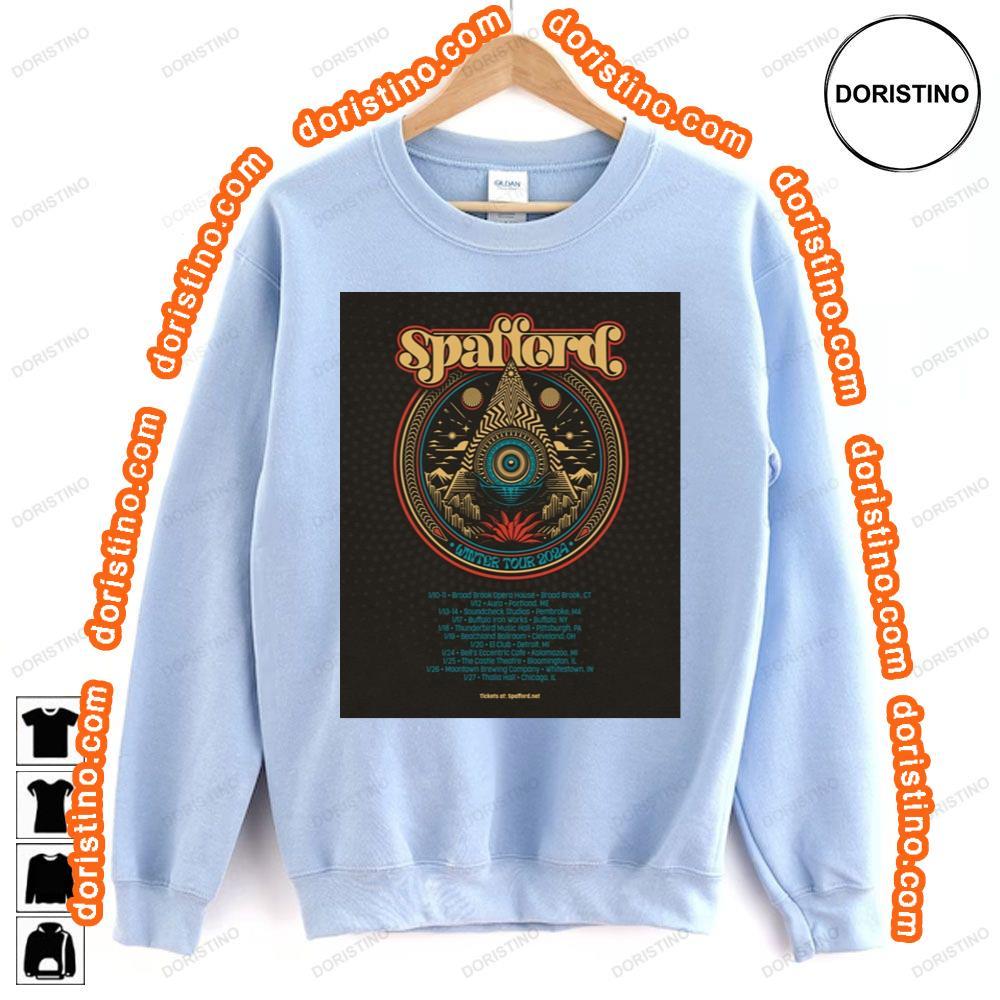 Spafford Tour 2024 Sweatshirt Long Sleeve Hoodie