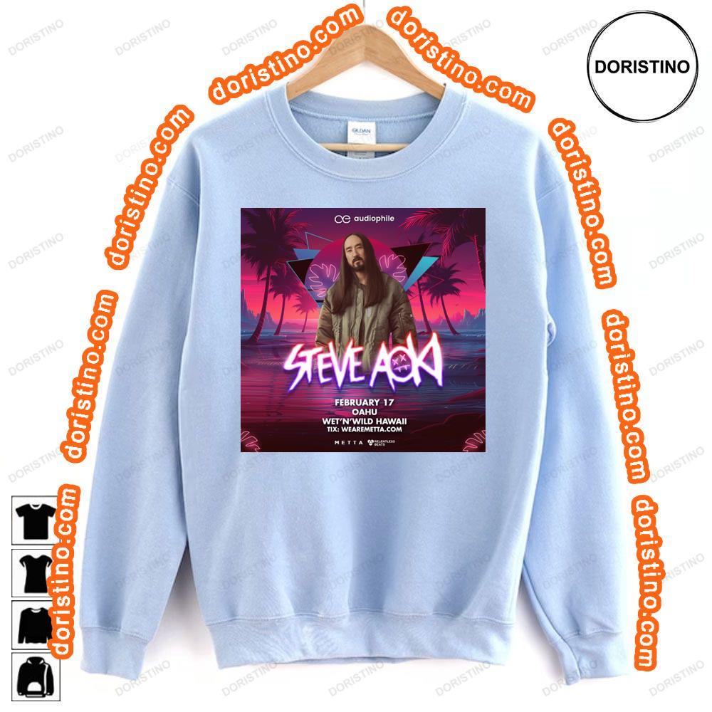 Steve Aoki Tour 2024 Sweatshirt Long Sleeve Hoodie