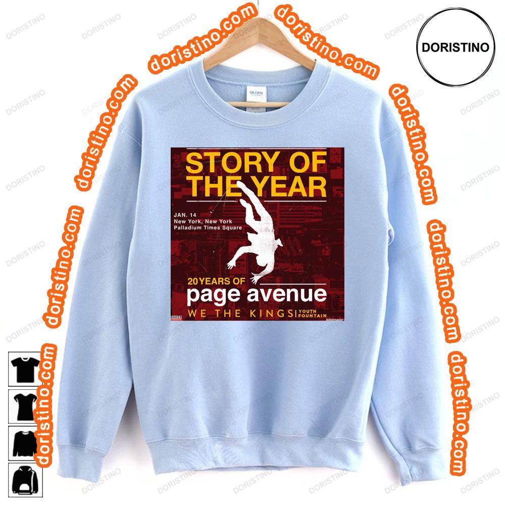 Story Of The Year Tour 2024 Hoodie Tshirt Sweatshirt