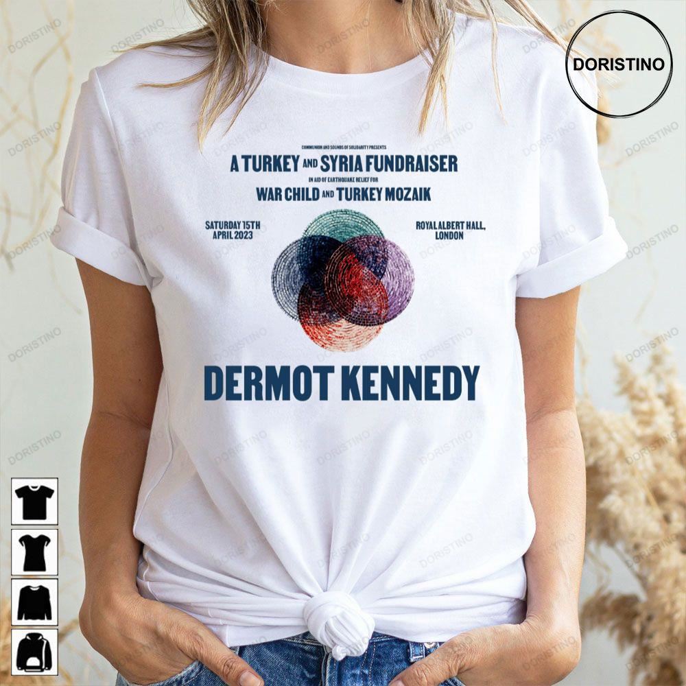 Dermot Kennedy London 2023 Limited Edition T-shirts