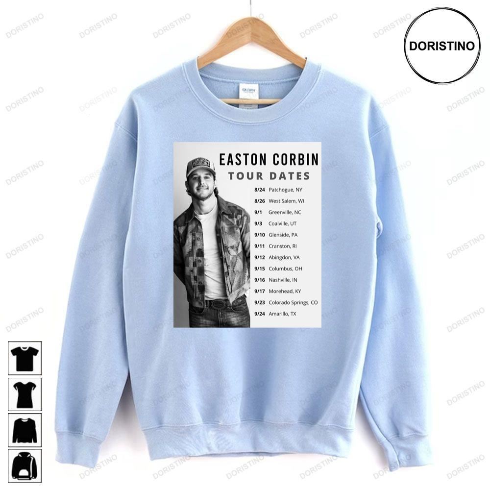 Easton Corbin Tour 2023 Awesome Shirts
