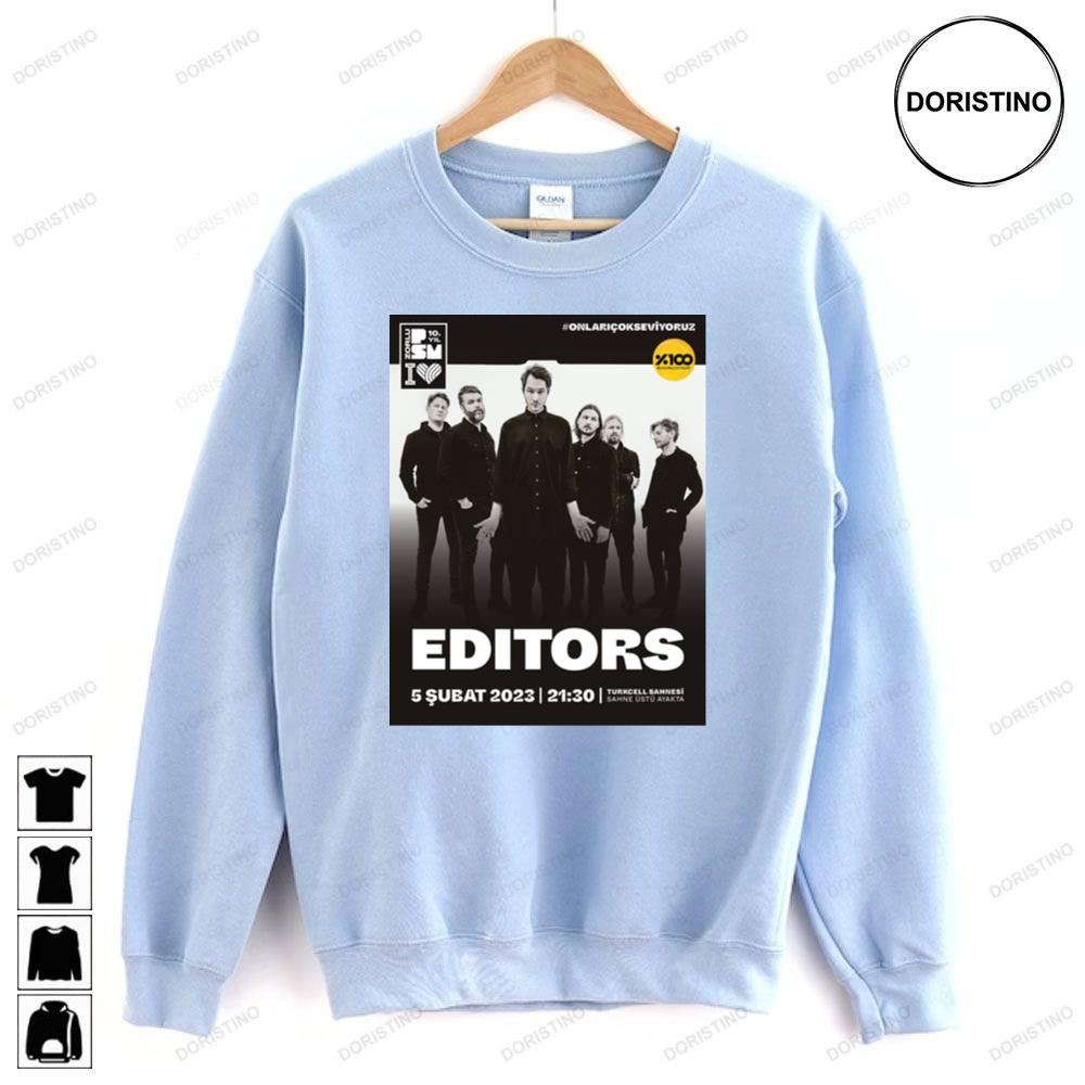Editors 2023 Tour Limited Edition T-shirts