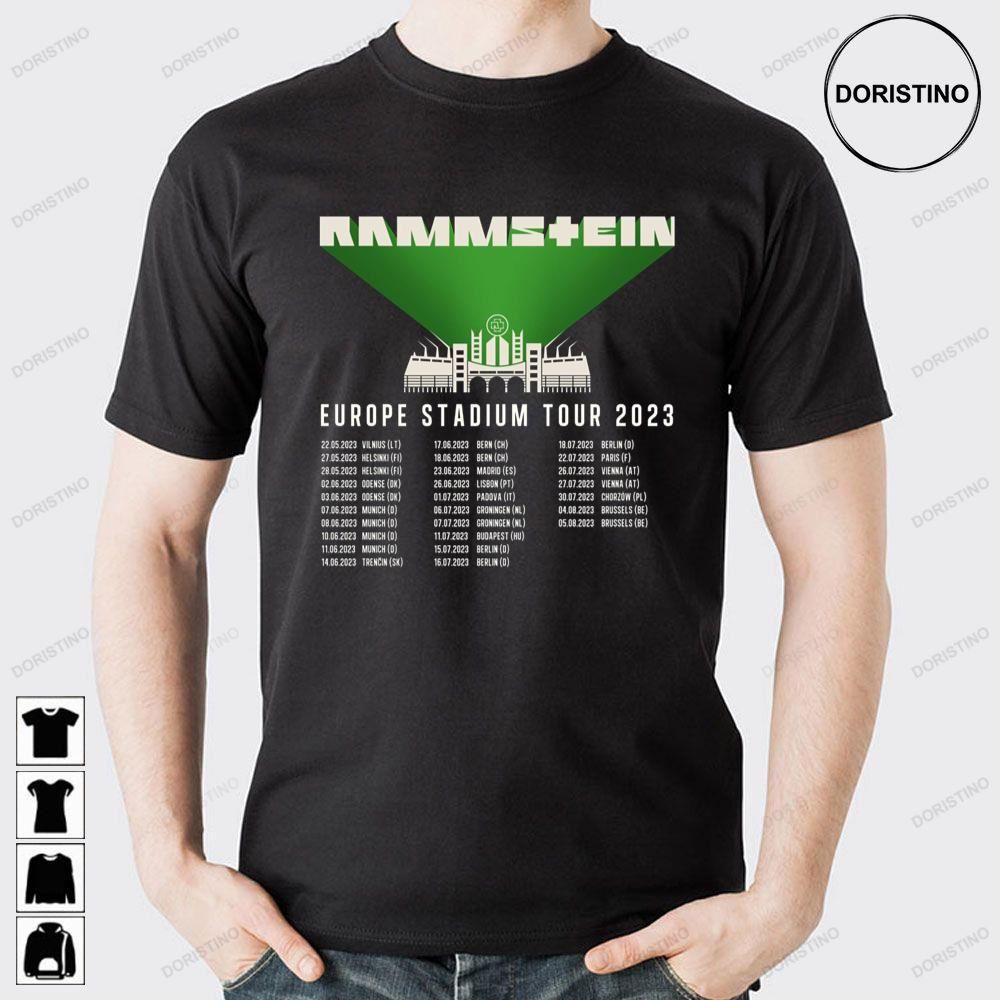Europe Stadium Tour Dates 2023 Rammstein Trending Style