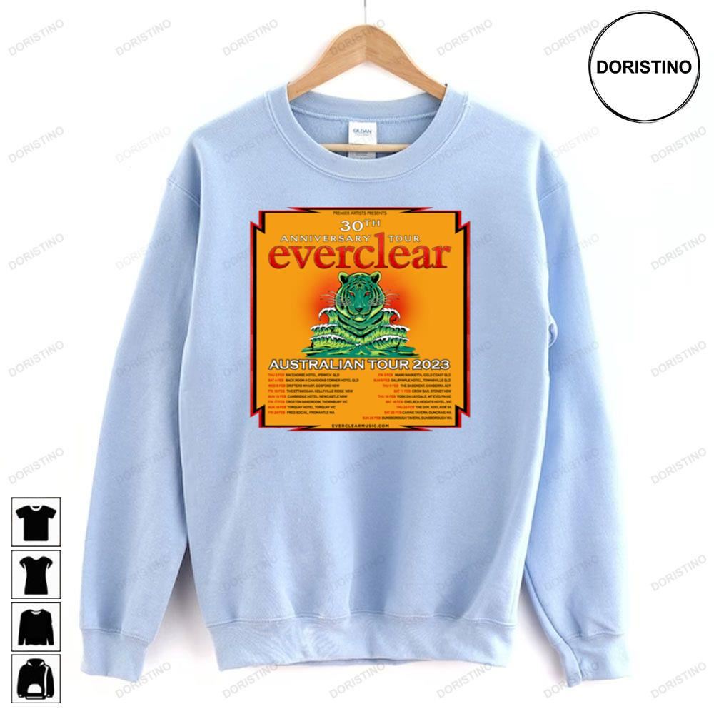 Everclear Aus Tour 2023 Awesome Shirts