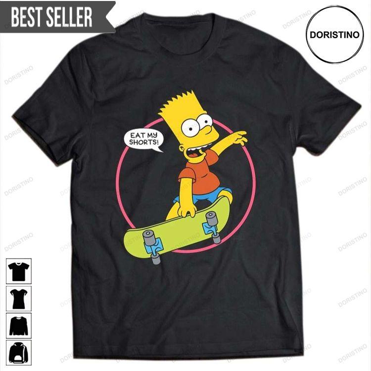 Bart Simpson Eat My Shorts Doristino Limited Edition T-shirts