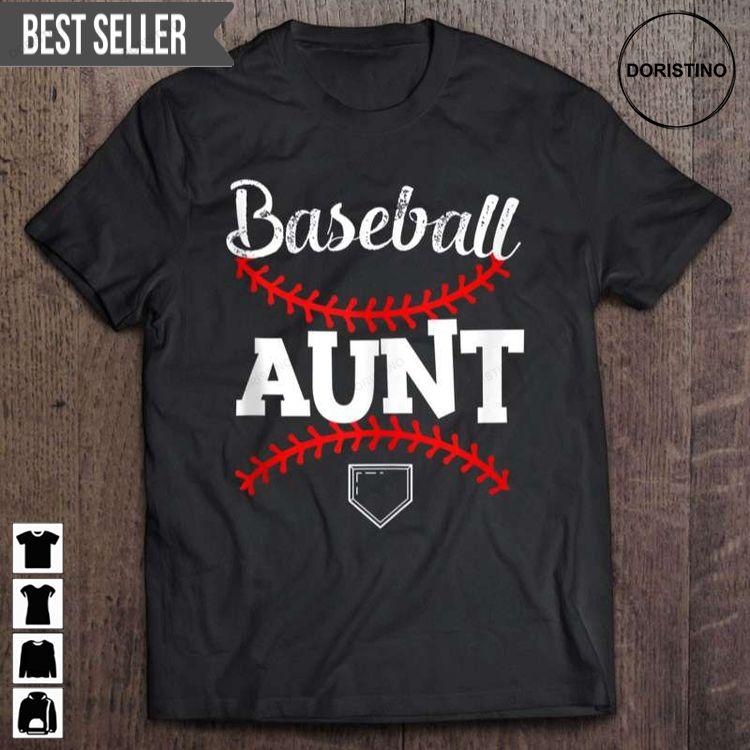 Baseball Auntie Gift For Nephews Game Day At The Field Fathers Day Unisex Doristino Trending Style