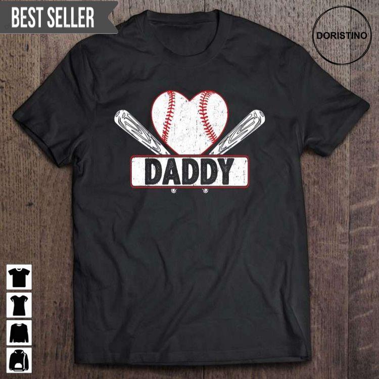 Baseball Daddy Matching Family Softball Baseball Lover Fathers Day Unisex Doristino Trending Style