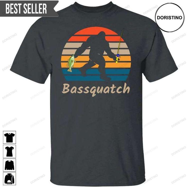 Bassquatch Fishing Unisex Doristino Awesome Shirts