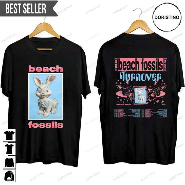 Beach Fossils North American Tour 2023 Adult Short-sleeve Doristino Awesome Shirts