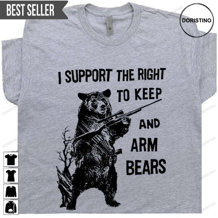 Bear Arms 2nd Amendment Doristino Trending Style