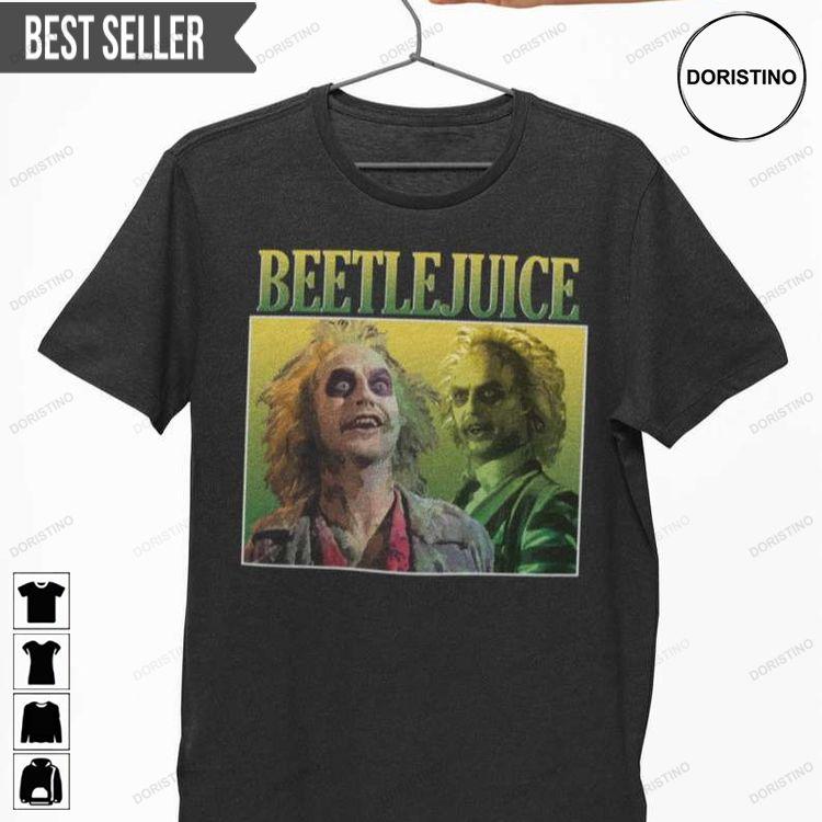 Beetlejuice Tim Burton Doristino Limited Edition T-shirts