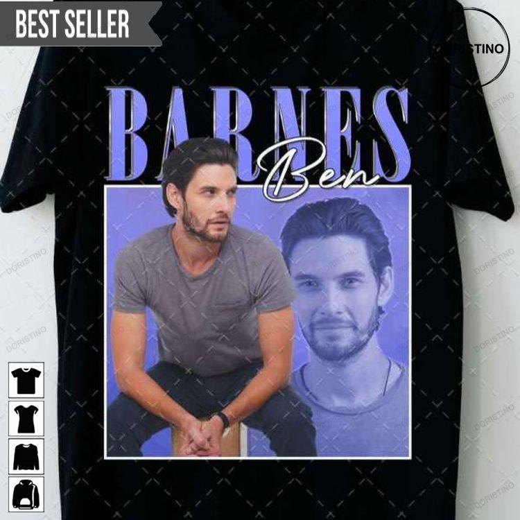 Ben Barnes Actor Ver 2 Doristino Limited Edition T-shirts