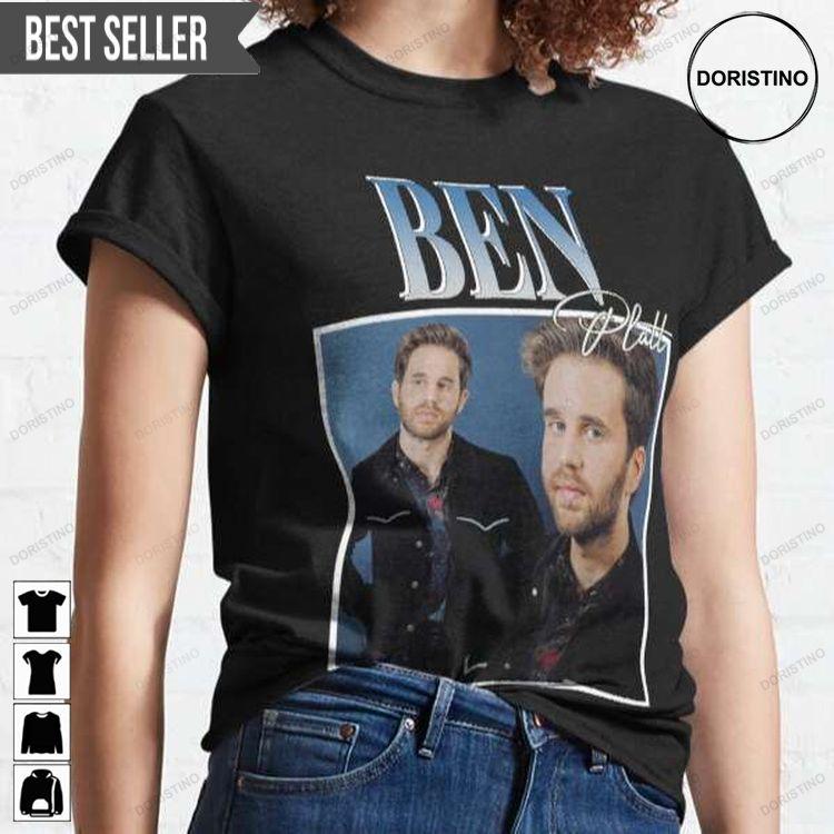 Ben Platt Unisex Broadway Actor Doristino Limited Edition T-shirts