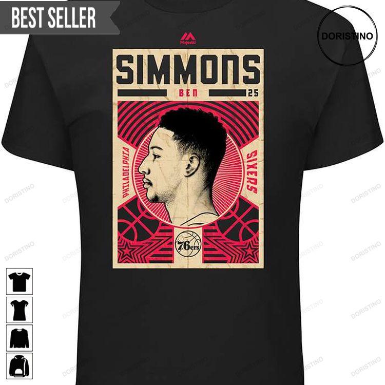 Ben Simmons Philadelphia 76ers Unisex Doristino Limited Edition T-shirts