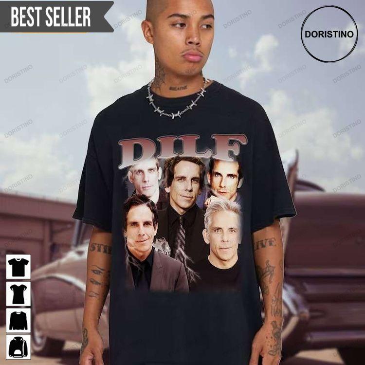 Ben Stiller Dilf Adult Short-sleeve Special Order Doristino Limited Edition T-shirts