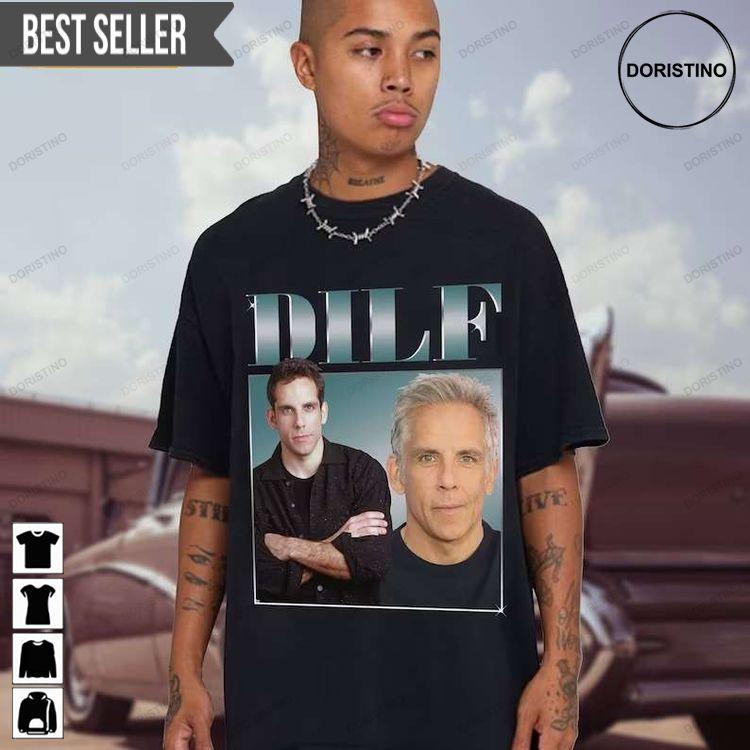 Ben Stiller Special Order Dilf Short-sleeve Doristino Awesome Shirts