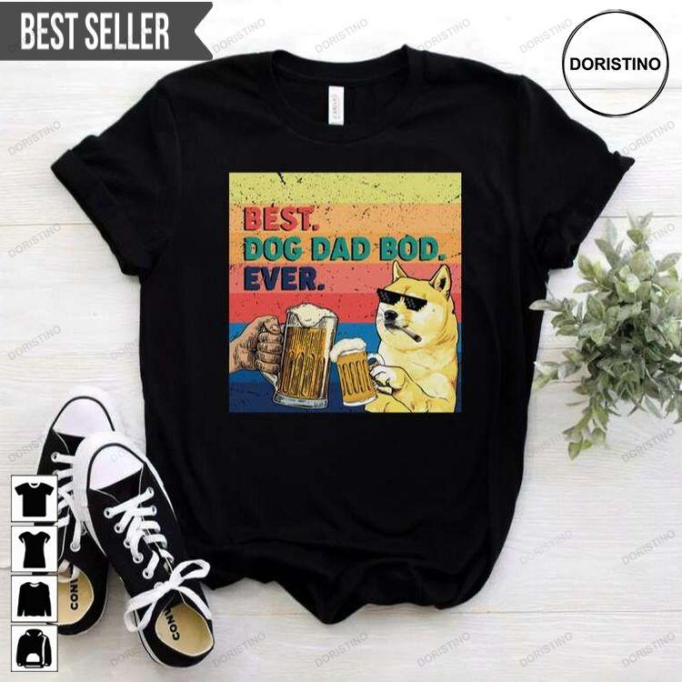 Best Doge Dad Bob Ever Doge Shiba Coin Doristino Limited Edition T-shirts