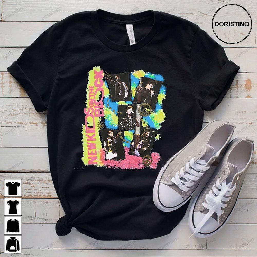 New On The Block Nkotb Concert Nkotb Rock Concer Mix Tape Tour 2023 Tee Nkotb Tour Tee 0c69u Limited Edition T-shirts