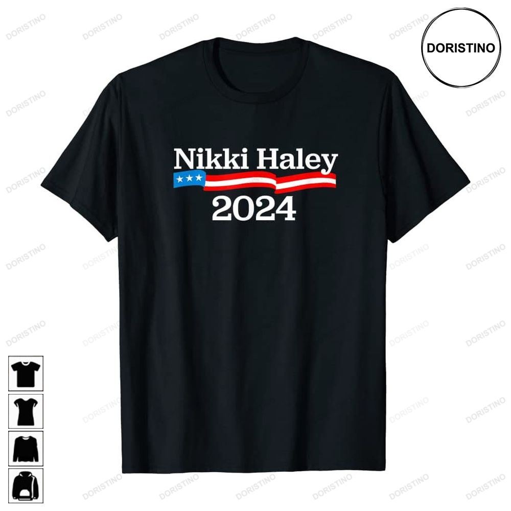 Nikki Haley 2024 Nikki Haley Sor President Retro Groovy Haley For President Make History First Female President Limited Edition T-shirts