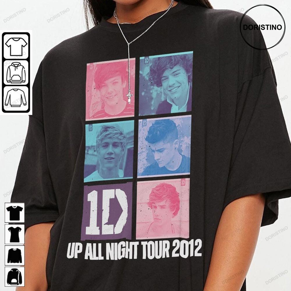 One Direction Up All Night Tour 2012 V1 Harry Od Tour 2012 Up All Night Tour 2012 Awesome Shirts