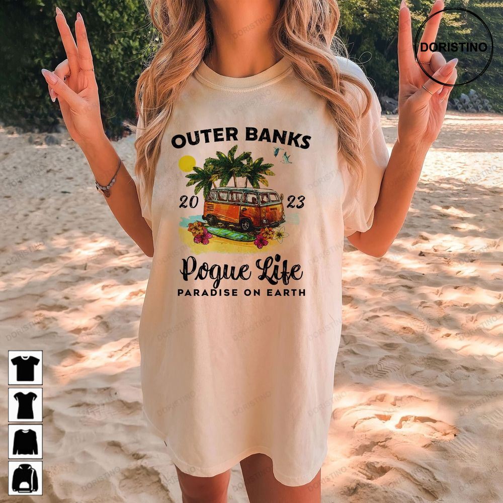 Outer Banks Outer Banks Season 3 Pogue Life Obx3 Jj Maybank John B Kiara Pope Paradise On Earth Limited Edition T-shirts