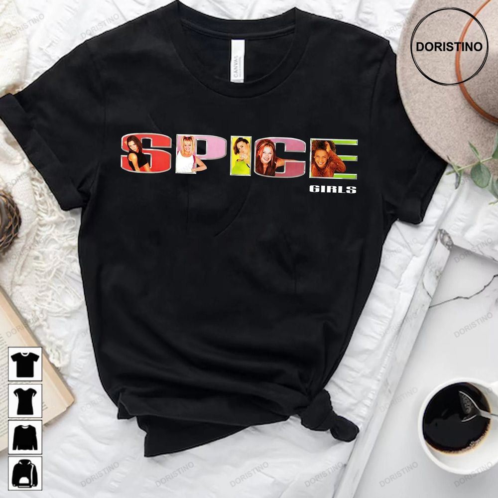 Spice Girls Unisex Tee Spice World Tee Spice Girls Tee Spice Girls Gift Vintage Graphic Tee Spice Girls Fan Awesome Shirts