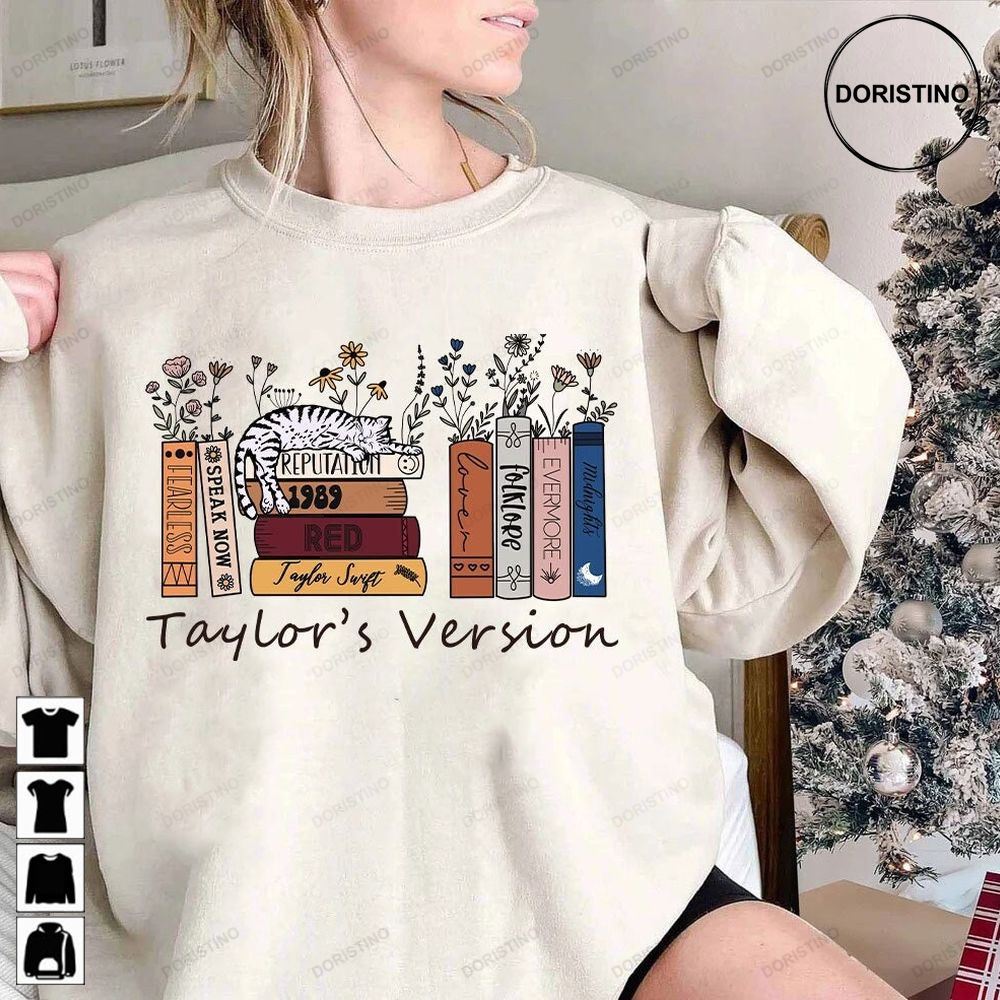 Taylor's Version Albums As Books Taylor Swiftie Midnight New Album 2022 Albums As Books Reading Taylor's Version Limited Edition T-shirts