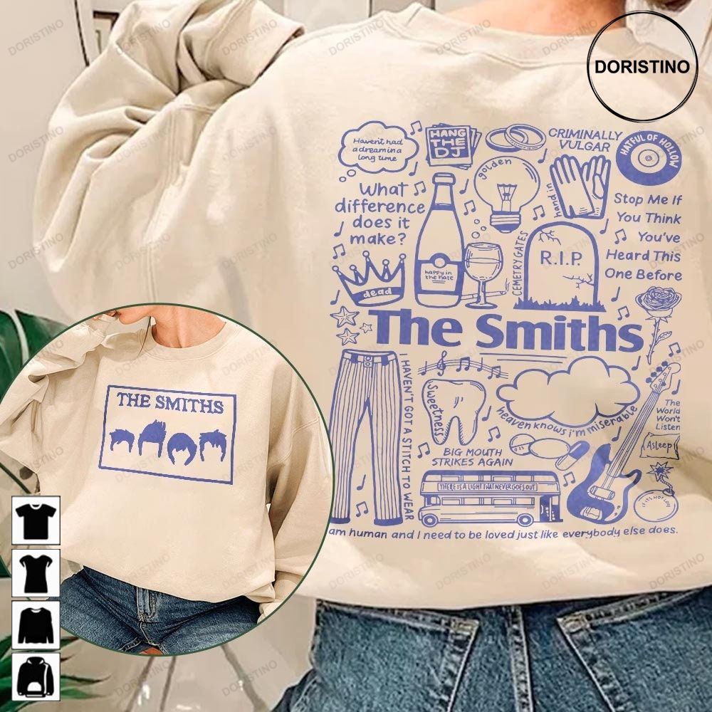 The Smiths 2 The Smiths Album The Smiths Band The Smiths Mar Unisex Gifts 2 Side Trending Style