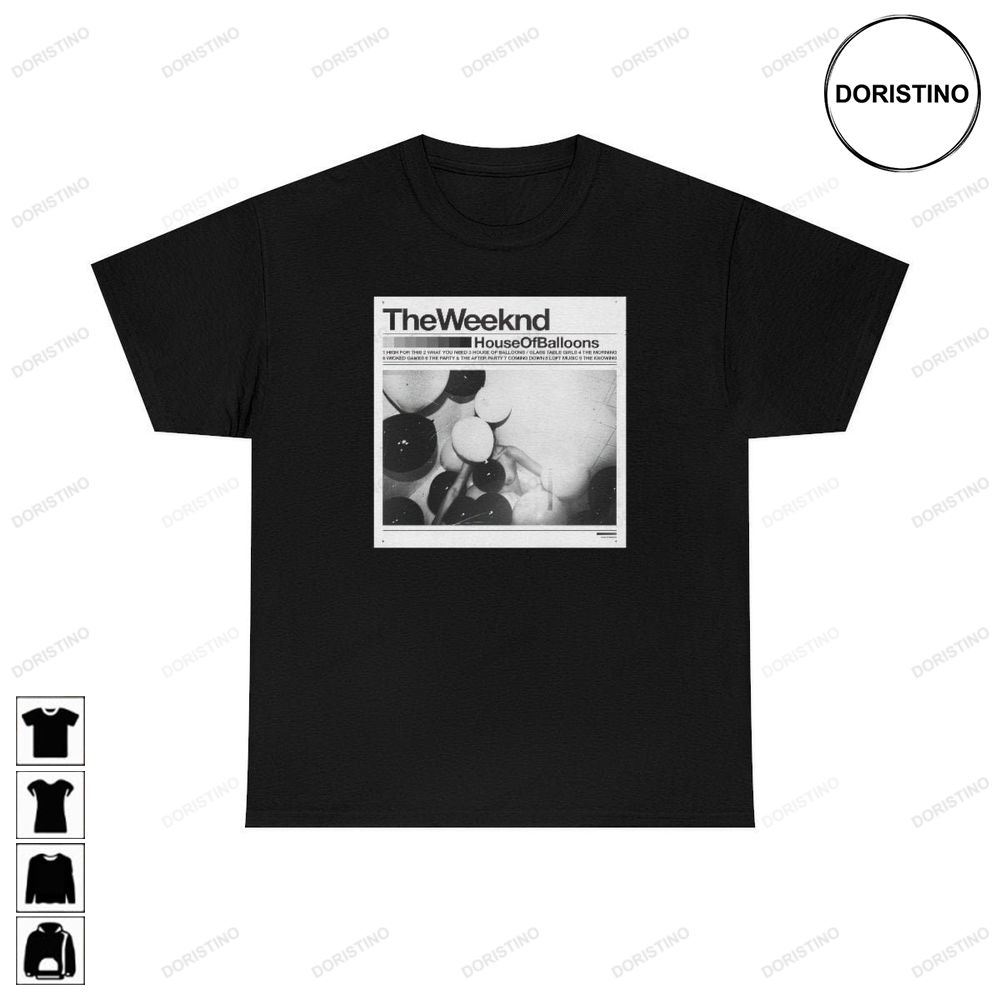 The Weeknd - House Of Balloons Unisex The Weeknd - Starboy Heavyweight Awesome Shirts