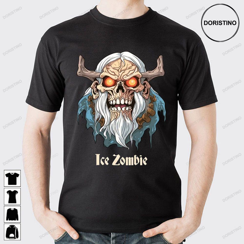 Ice Zombie Skull 2 Doristino Tshirt Sweatshirt Hoodie
