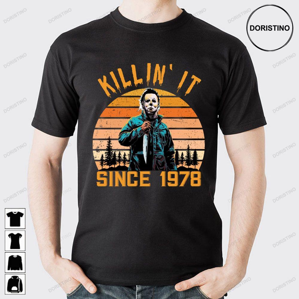 Killin Michael Myers Vintage 2 Doristino Hoodie Tshirt Sweatshirt