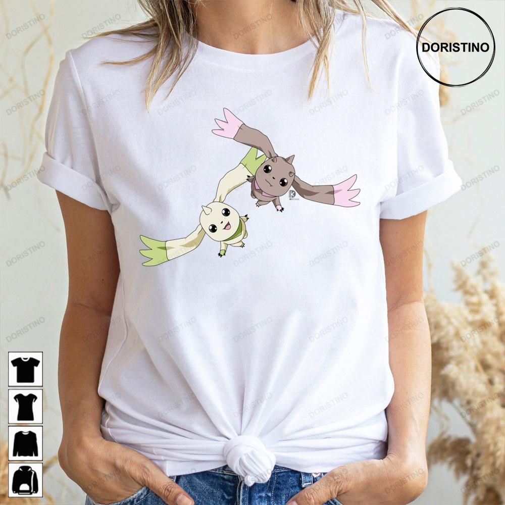 Terriermon Lopmon Digimon Adventure Limited Edition T-shirts