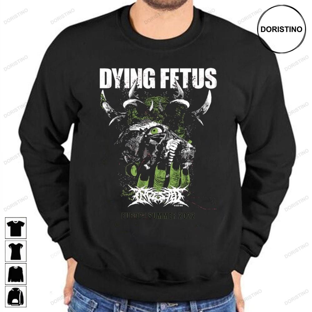 Dying Fetus Europe Summer 2022 Awesome Shirts